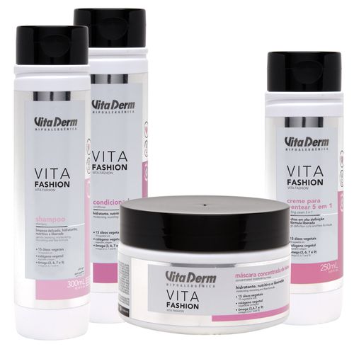 KIT CRESPOS E CACHOS VITA DERM