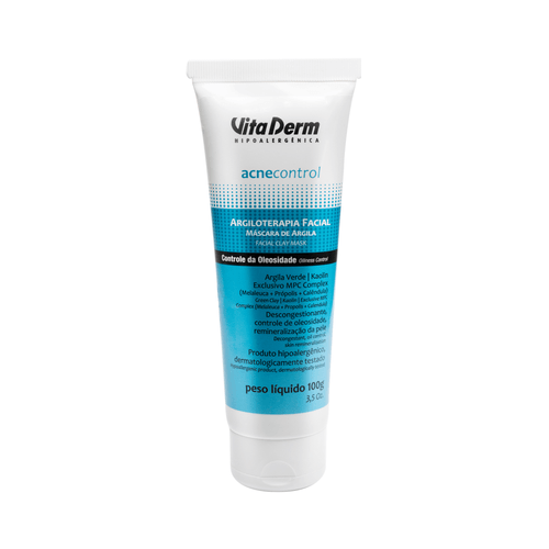 ARGILOTERAPIA FACIAL ACNE CONTROL VITA DERM