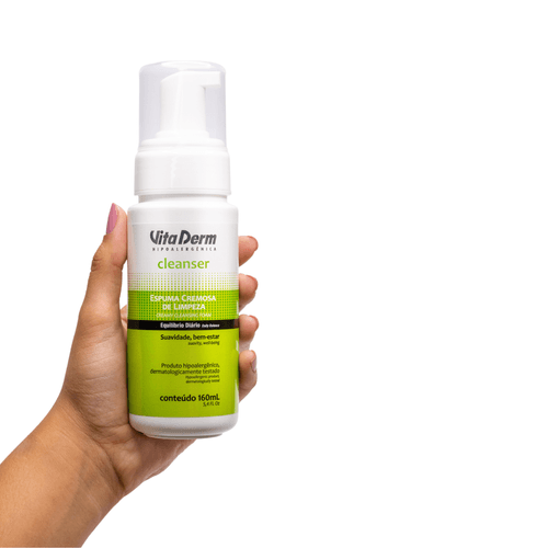 ESPUMA CREMOSA DE LIMPEZA CLEANSER VITA DERM