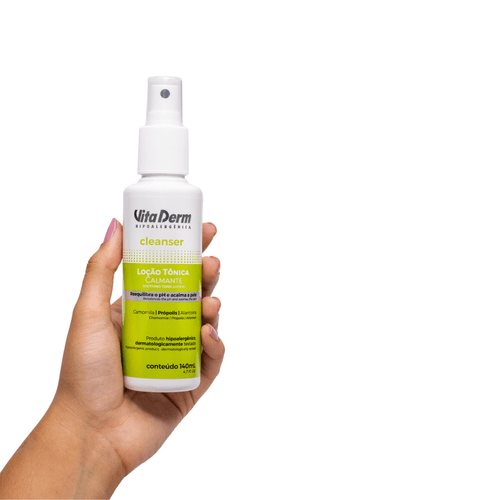 LOÇÃO TÔNICA CALMANTE CLEANSER VITA DERM