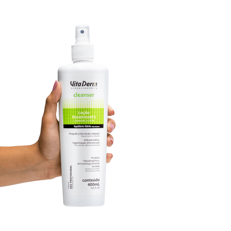 LOÇÃO HIGIENIZANTE CLEANSER 400ML