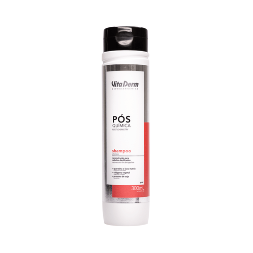 SHAMPOO PÓS QUÍMICA 300ML VITA DERM