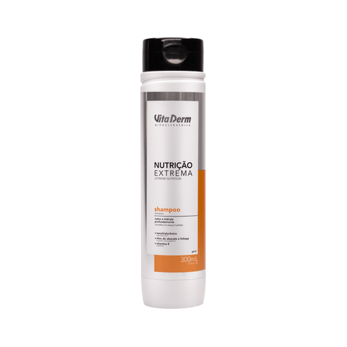 SHAMPOO NUTRIÇÃO EXTREMA 300ML VITA DERM