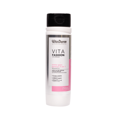 CREME PARA PENTEAR 5 EM 1 VITA FASHION 250G VITA DERM