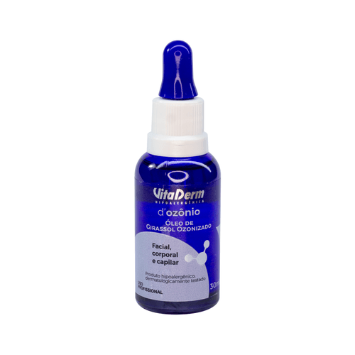 ÓLEO DE GIRASSOL OZONIZADO D'OZÔNIO VITA DERM