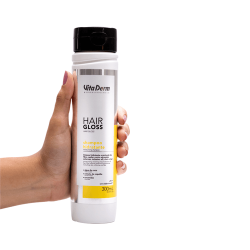 SHAMPOO HAIR GLOSS 300ML VITA DERM