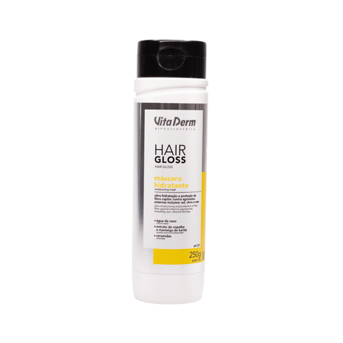 MÁSCARA HAIR GLOSS 250G VITA DERM