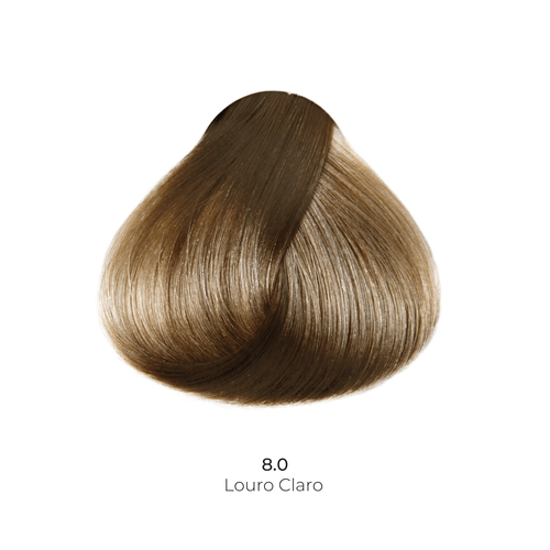 COLORAÇÃO CREME BIO-V - 8.0 LOURO CLARO VITA DERM