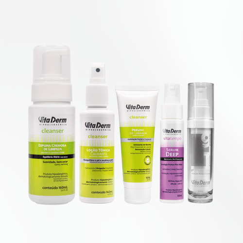 KIT PELE OLEOSA VITA DERM