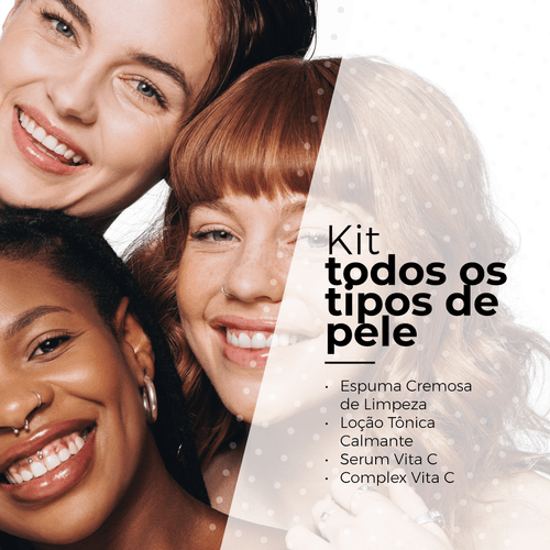KIT TODOS OS TIPOS DE PELE