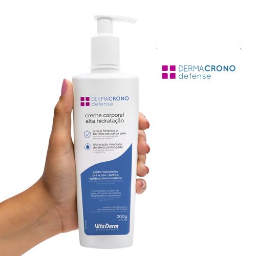 CREME CORPORAL ALTA HIDRATACAO DERMACRONO DEFENSE 200G