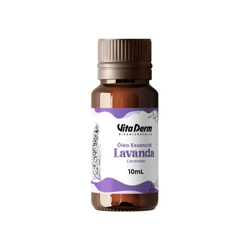 ÓLEO ESSENCIAL DE LAVANDA 10ML VITA DERM
