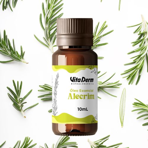 ÓLEO ESSENCIAL DE ALECRIM 10ML VITA DERM