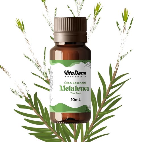ÓLEO ESSENCIAL DE MELALEUCA (TEA TREE) 10ML VITA DERM