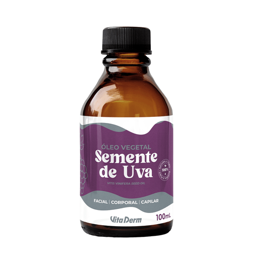 OLEO VEGETAL DE SEMENTE DE UVA 100ML